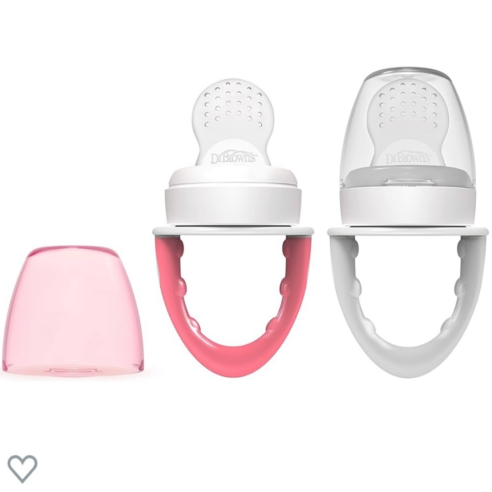 NIB Dr. Brown’s silicone feeders 2 pk